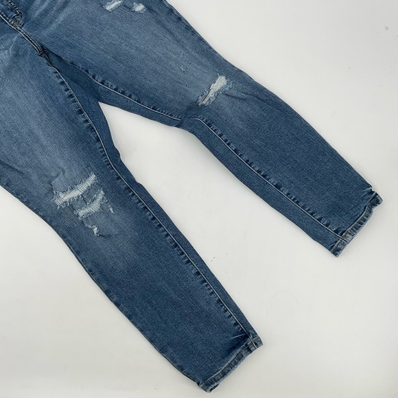 Torrid Distressed Vintage Stretch Denim Jeans Size12R L2 - Picture 2 of 8